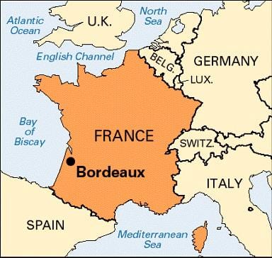 ਬਾਰਡੋ ' ਤੇ ਨਕਸ਼ਾ